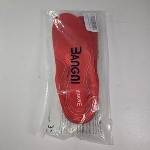 BANGNI Red Orthotic Insoles Arch Support for Men and Women